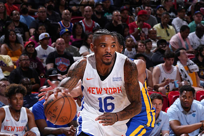DaQuan Jeffries has appeared on the Knicks' Summer League team in each of the past two seasons (USA TODAY SPORTS)